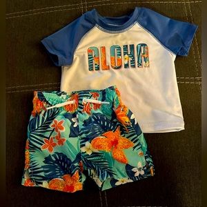 The Children’s place 2 piece swim set